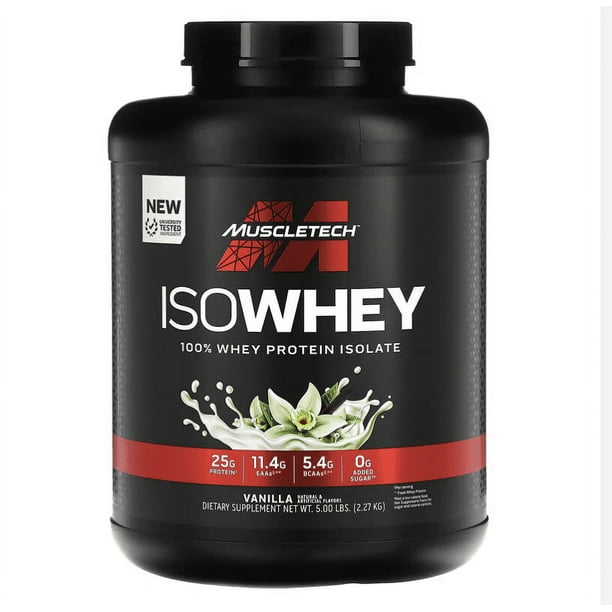 Muscletech – Mt ISO Whey 5 lb Vainilla *Oferta* – Proteínas – Alta Pr