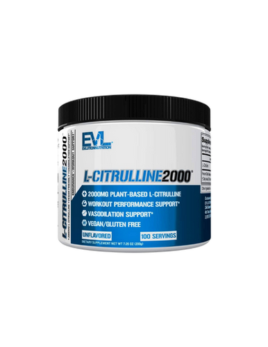 EVL NUTRITION Evl Nutrition Evl L-citrulline 100 Servicios Unflavored