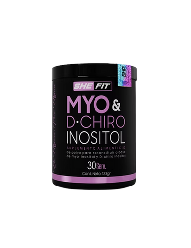 BHP Bhp She Fit Myo & D Chiro Inositol 30 Servicios + Citrato De Magnecio 20 Cápsulas