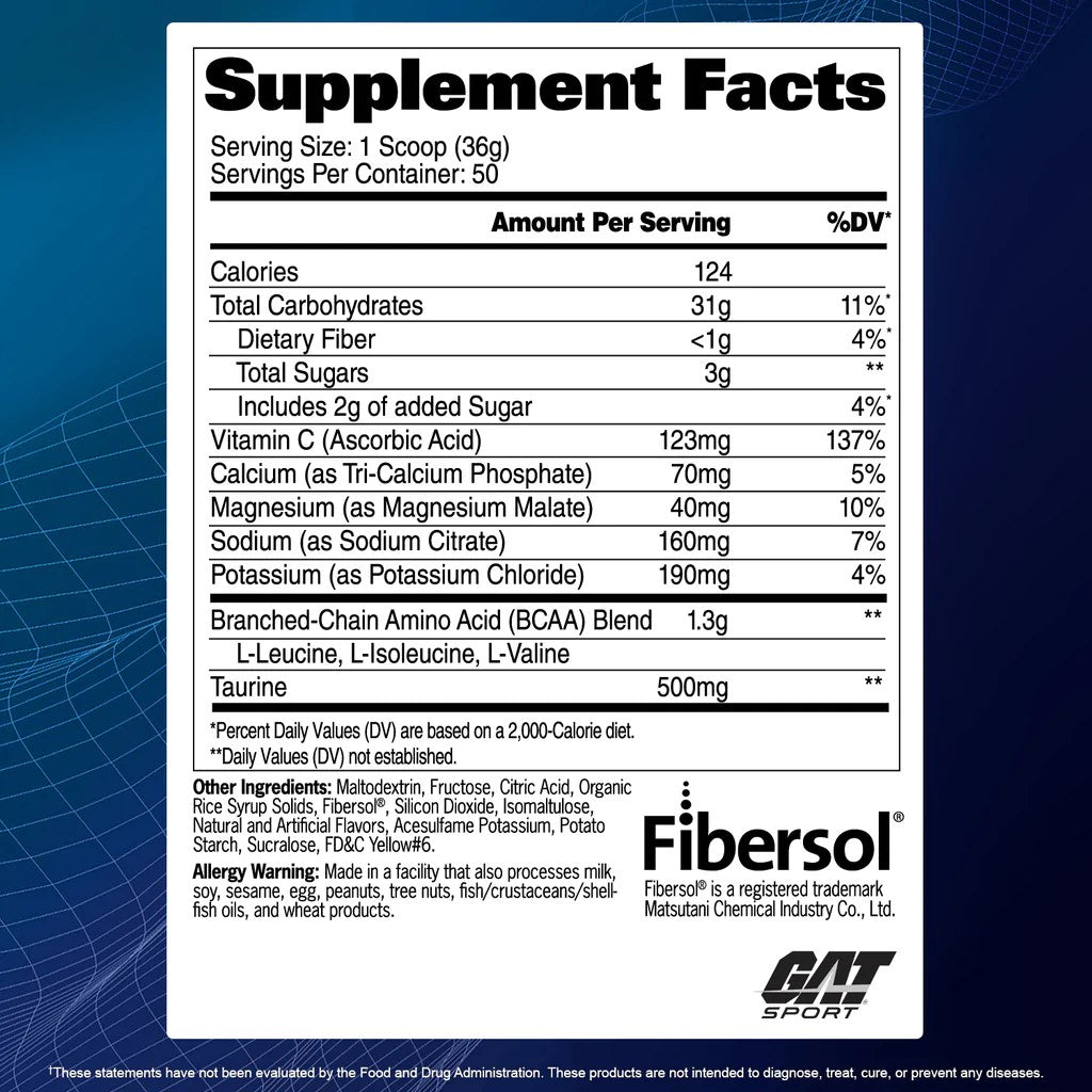 Gat Sport Carbotein 3.85 Lbs Orange