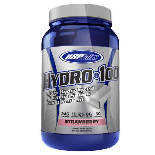 Usplabs – USP Hydro 100 5 lb Strawberry – Proteína Hidrolizada – Abso