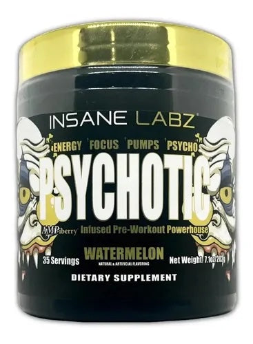 Insane Labz – Ins Psychotic Gold (35 Porciones) Watermelon – Suplementos