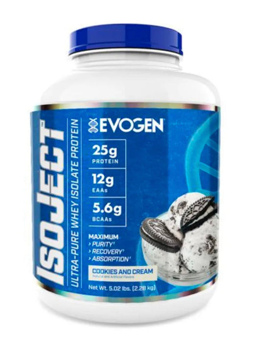 Evogen Nutrition – Evo Isoject 4 lb Cookies And Cream (Int) – Proteín
