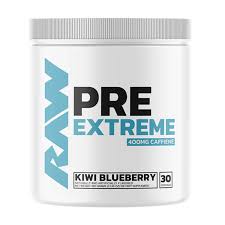 Raw – Pre Extreme 30 Porciones Kiwi Blueberry – Pre-Entreno – Energía Y