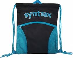 Syntrax – Syn Aerobag Drawstring Blue Salmon – Suplementos – Sabor Syn