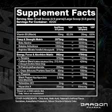 Dragon Pharma Venom 40 Serv Blueraspberry