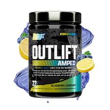 Nutrex – Outlift Amped 22 Porciones Blueberry Lemonade