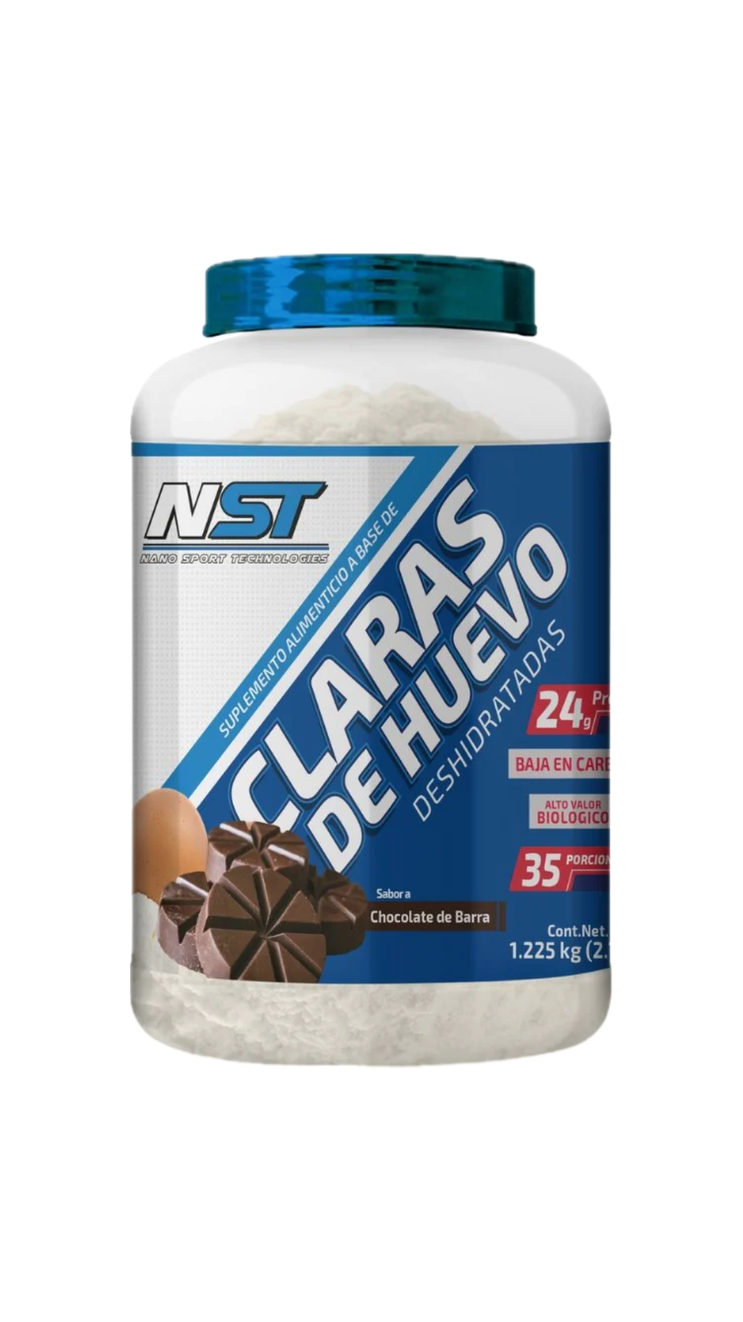 Nano Sport Technologies – Claras De Huevo Choco Barra 2.7Lbs