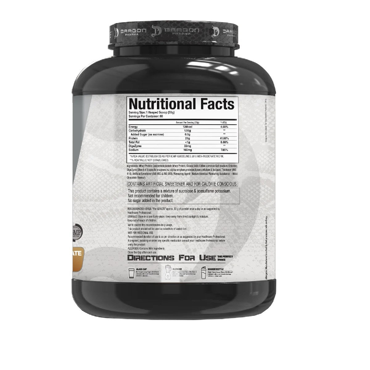 Dragon Pharma Wheyphorm 5 Lbs White Chocolate Vainilla Ice Cream