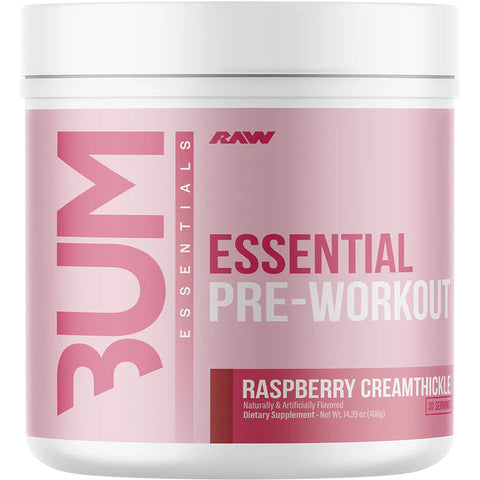 RAW Raw Cbum Essential Pre-workout 30 Servicios Raspberry Creamthickle