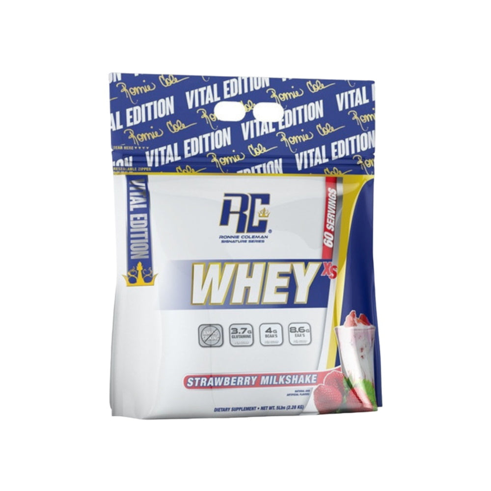 Ronnie Coleman – Whey Xs Bote 5 lb Strawberry Milkshake