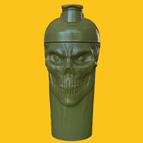SHAKER Shaker Cobra Skull 18 Oz Green