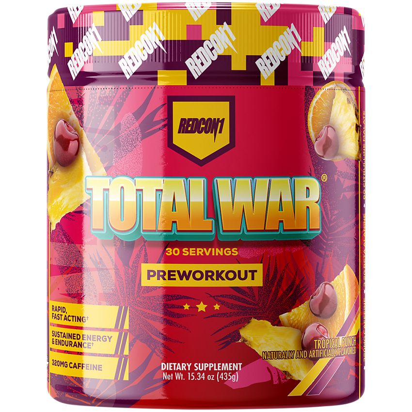 Redcon1 – Total War Pre Entreno 30 Porciones Tropical Punch – Pre-Entr