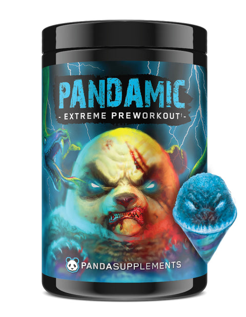 PANDA Panda Pandamic Extreme Pre-workout 25 Servicios Blue Snow Cone "nuevo Sabor"