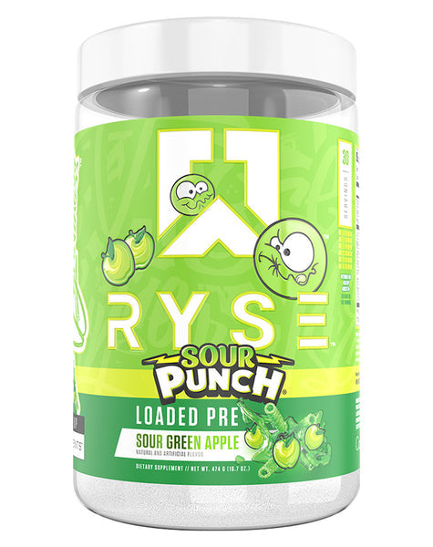 RYSE Ryse Loaded Pre 30 Servicios Sour Punch Green Apple