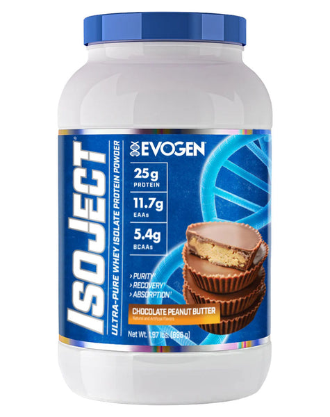 EVOGEN NUTRITION Evogen Nutrition Evo Isoject 1.71 Lbs Salted Peanut Butter Candy Nuevo
