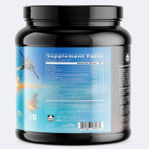 PANDA Panda First Blood Pre-workout 20 Servicios Sour Blue Raspberry "nueva Presentación"