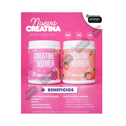 NUTREX Nutrex Nt Creatine For Women 30 Servicios Peach Mango