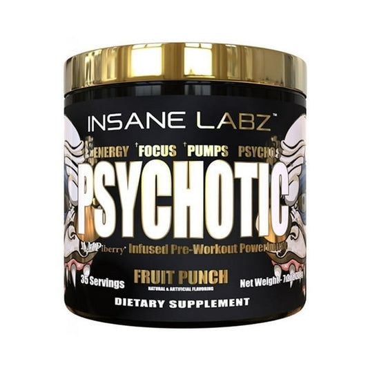 Insane Labz Psychotic Gold (35 Serv) Fruit Punch