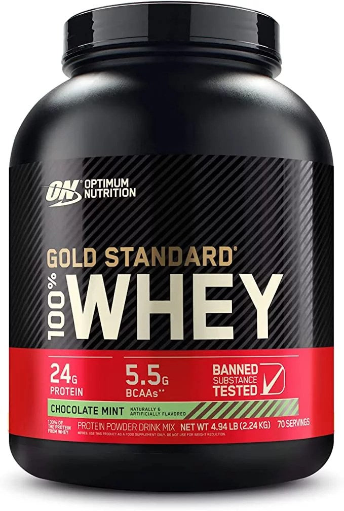 ON 100% WHEY GOLD STD 5 LBS CHOCOLATE MINT *OFERTA*