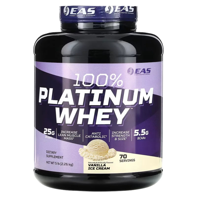 Eas 100% Platinum Whey 5 Lbs Vainilla