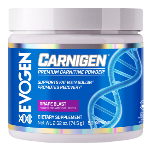 EVOGEN NUTRITION Evogen Nutrition Evo Carnigen 50 Servicios Grape Blast