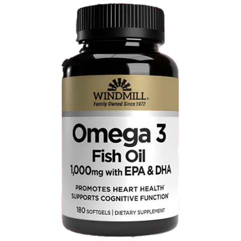 Windmill Health Products Whp Omega Iii Epa + Dha 1000 Mg 180 Softgels