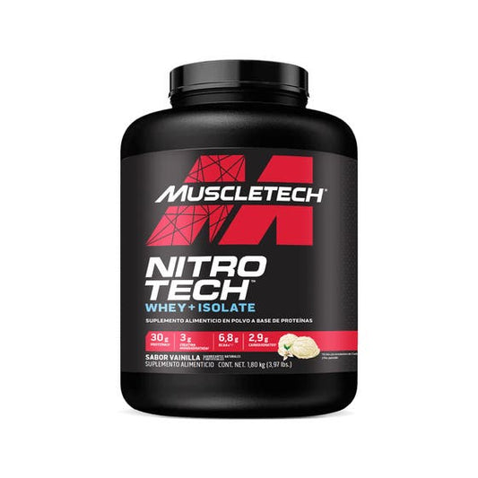 Muscletech – Mt Nitro Tech Whey Protein 4 lb Vainilla (Antes Performa
