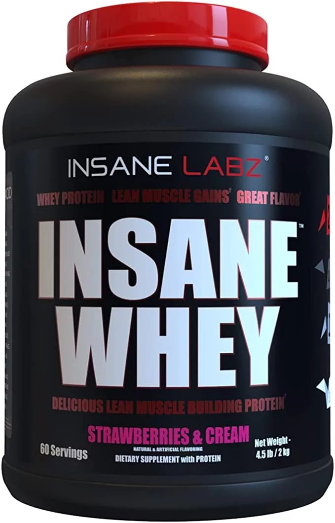 Insane Labz Insane Whey 4.6 Lbs Strawberry