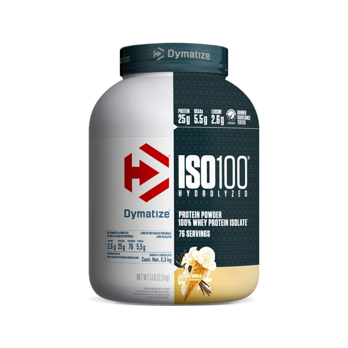 Dymatize Nutrition Iso 100 5 Lbs Vainilla Gourmet