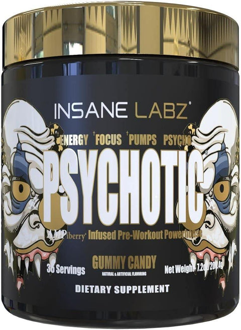INSANE LABZ Insane Labz Ins Psychotic Gold (60 Servicios) Gummy Candy Nuevo
