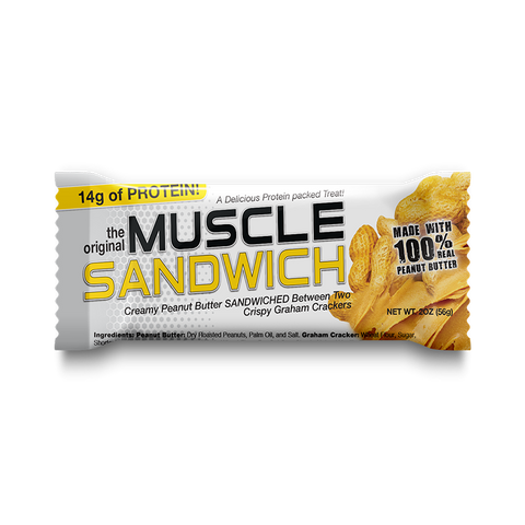 Mf Muscle Sandwich 1 Bar Peanut Butter