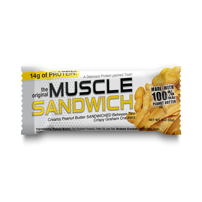 Mf Muscle Sandwich 1 Bar Peanut Butter