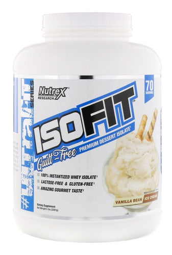 Nutrex Isofit 5 Lbs Vainilla Bean Ice Cream