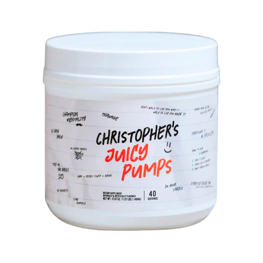 Raw – Pump 40 Porciones Christopher Juicy Pumps – Pre-Entreno – Energía