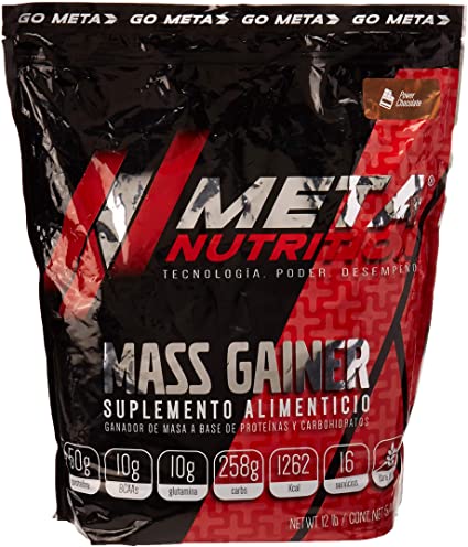 Meta Nutrition Mass Gainer 12 Lbs Chocolate