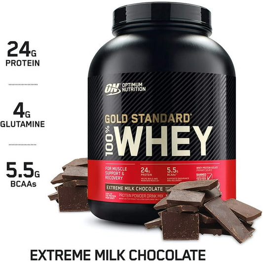 ON 100% WHEY GOLD STD 5 LBS CHOCOLATE MILK EXTREME