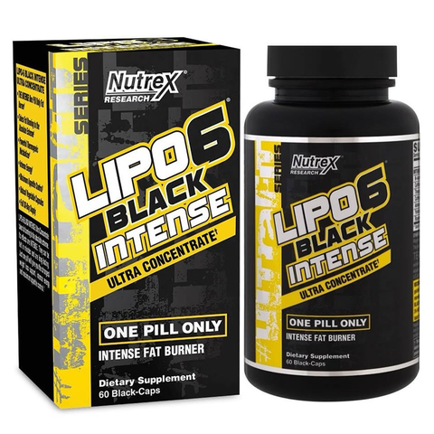 Nutrex Nt Lipo 6 Black Uc Intense Fat Burner 60 Cápsulas