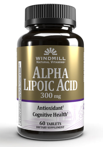 Windmill Health Products Alpha Lipoic Acid 300 Mg 60 Tabs