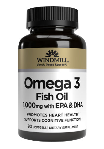 Windmill Health Products Whp Omega Iii Epa + Dha 1000 Mg 90 Softgels