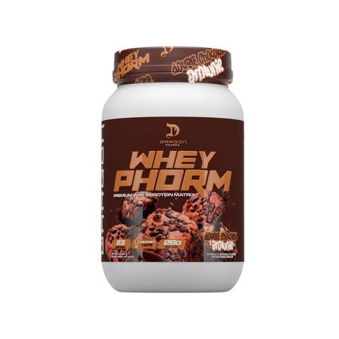 DRAGON PHARMA Dragon Pharma Dragon Wheyphorm 4.59 Lbs 52 Servicios Double Chocolate Brownie "nueva Presentacion"