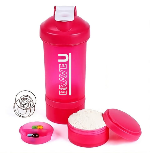 SHAKER Shaker Vortex 3 En 1 450ml Rosa Coral