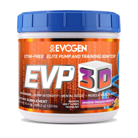 Evogen Nutrition Evp 3D 40 Serv Smashing Passion Orange