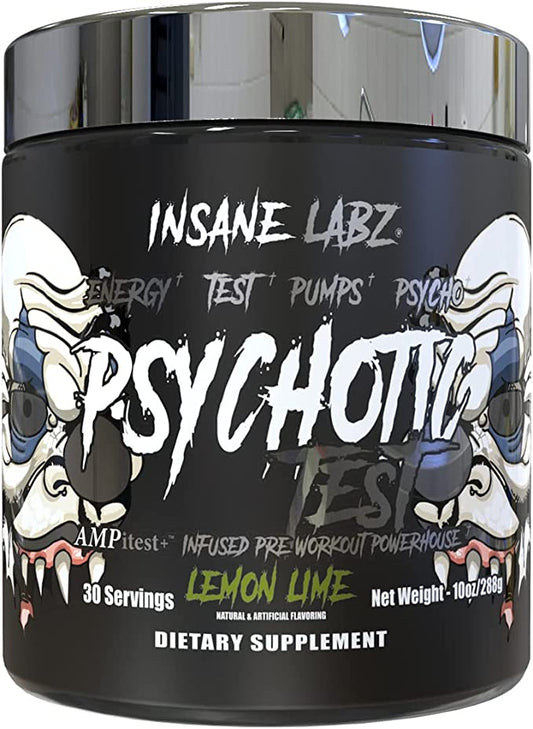 Insane Labz Psychotic Test 30 Serv Lemon Lime