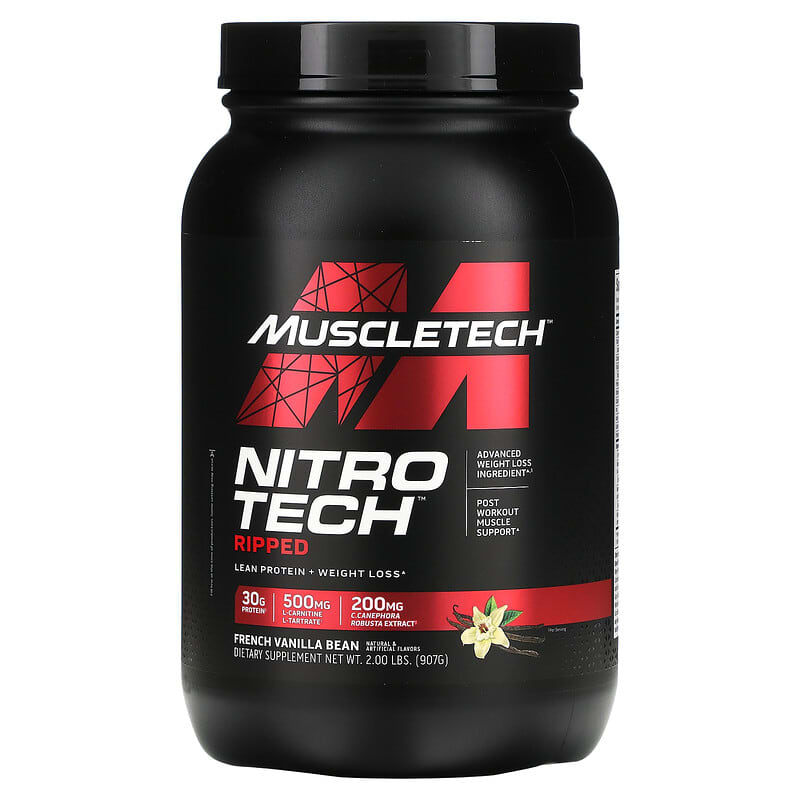 Muscletech Nitro-Tech Ripped 2 Lbs Vainilla