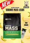 Optimum Nutrition Serious Mass 12 Lbs Banana