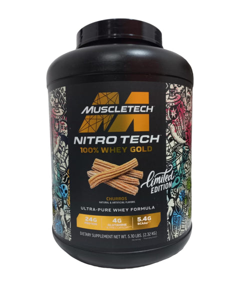 MUSCLETECH Muscletech Nitro-tech Whey Gold 5.03 Lbs Churros