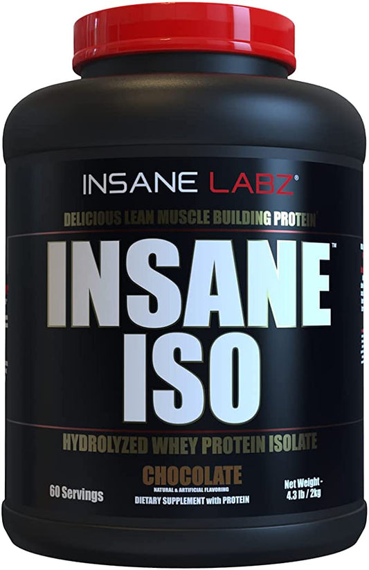 Insane Labz – Ins Insane ISO 4.3 lb Chocolate – Proteínas – Sabor Cho