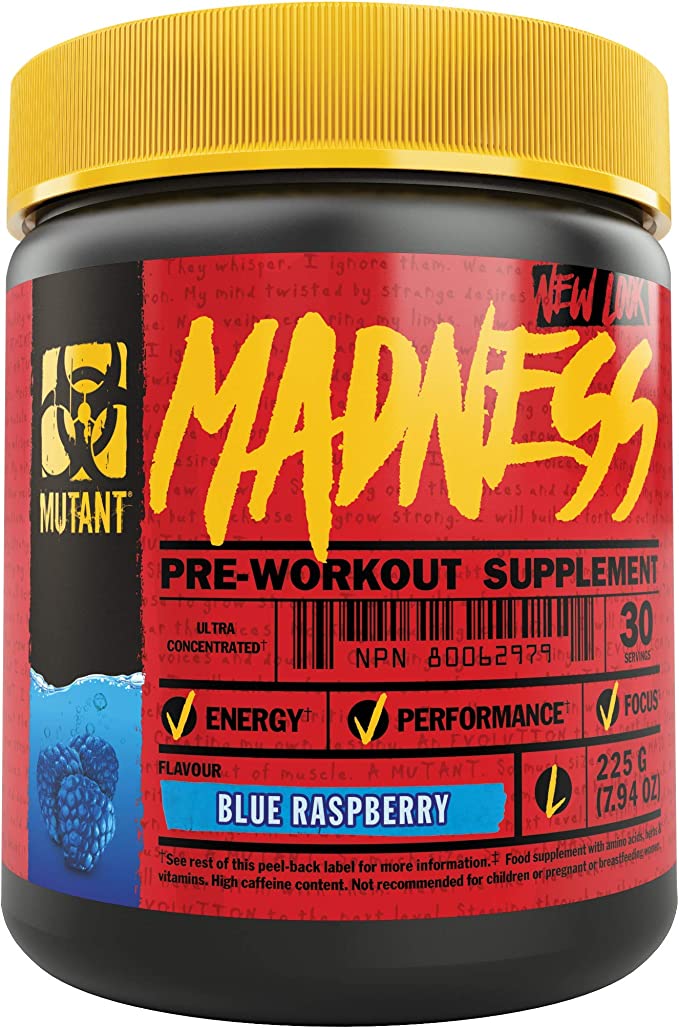 Mutant Madness (30 Serv) Blue Raspberry