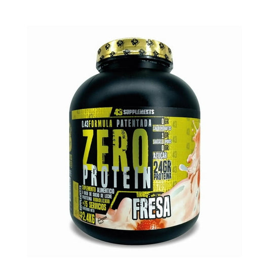 43 Suplements Zero Protein Fresa 5.29 Lbs